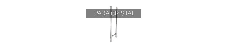 Jaladeras para puerta Tipo H para madera o cristal